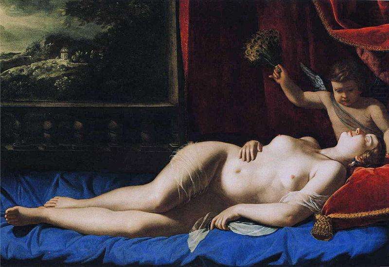 Artemisia  Gentileschi Sleeping Venus china oil painting image